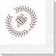 Renaissance Wreath with Monogram Napkins Image 2 of 2